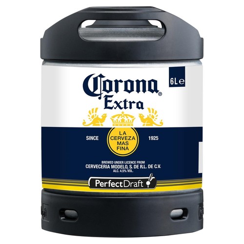 PerfectDraft Corona Extra Keg  6 Litre