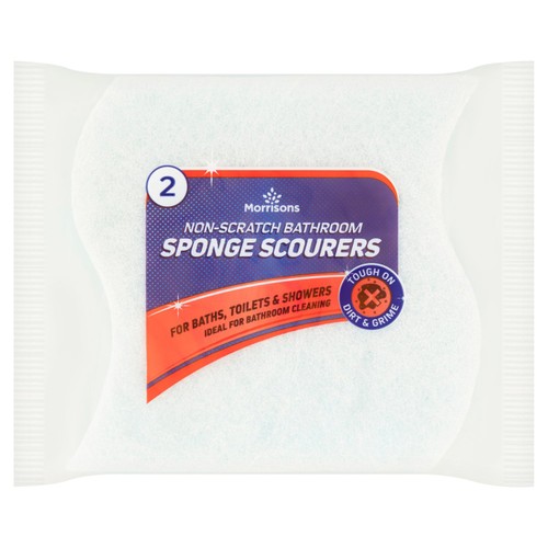 Morrisons non scratch bathroom scourers