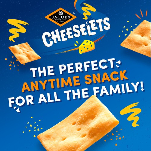 Jacob's Cheeselets Baked Snacks Sharing Bag