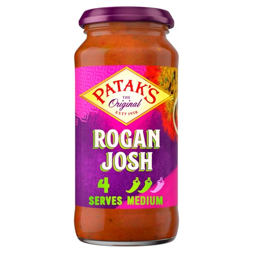 Patak's Rogan Josh Indian Curry Cooking Sauce 450g