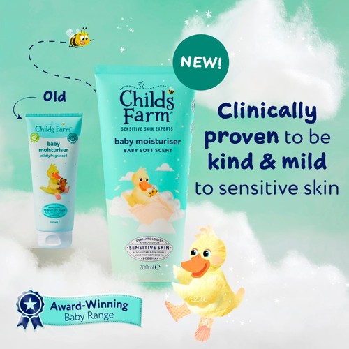 Childs Farm Baby Moisturiser Mildly Fragranced
