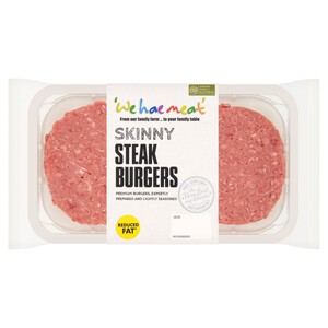 We Hae Meat Low Fat Steak Burgers | Morrisons