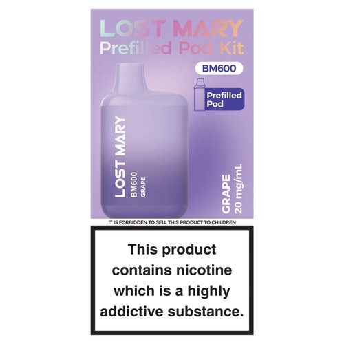 Lost Mary pre-filled kit grape