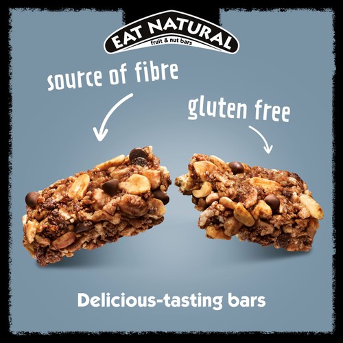 Eat Natural Protein Packed Cereal Bar with Peanuts & Chocolate Multipack 