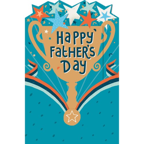 Trophy Dad Father's Day Card