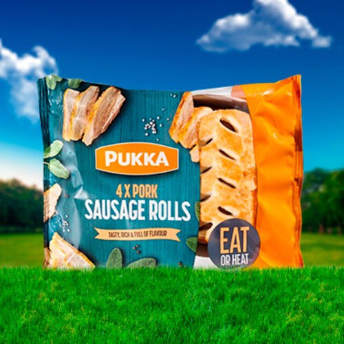 Pukka Sausage Rolls 4 Pack