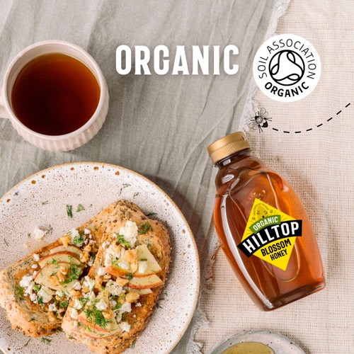 Hilltop Organic Blossom Honey   720g