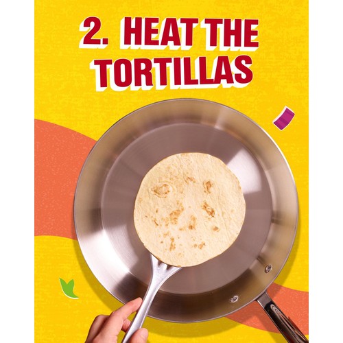 Old El Paso Mexican Street Vibes Fruity & Spicy Soft Taco Kit 257g
