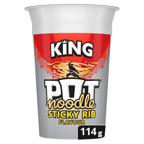 Pot Noodle Sticky Rib King Pot