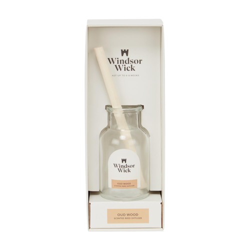 Home Style Windsor Wick Scented Reed Diffuser Oud Wood