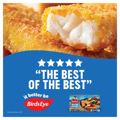 Birds Eye 10 Cod Fish Fingers