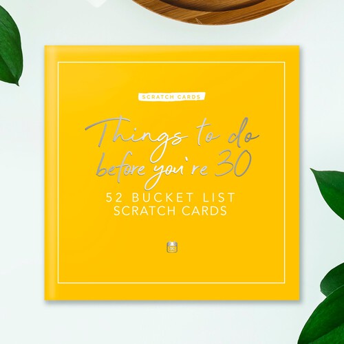 Gift Republic Things To Do Before You're 30 Scratch Cards 