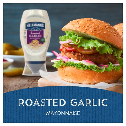 Hellmann's Garlic Squeezy Mayonnaise