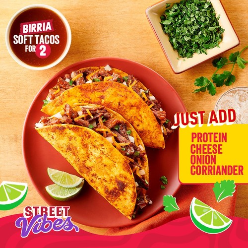 Old El Paso Street Vibes Birria Soft Taco Kit 257g