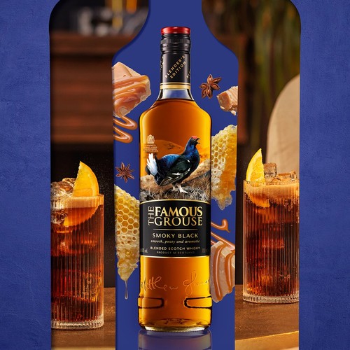 The Famous Grouse Smoky Black Blended Scotch Whisky 