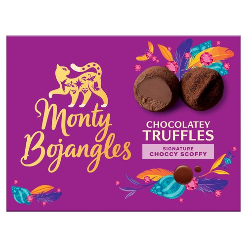 Monty Bojangles Chocolatey Truffle Gift Box 135g