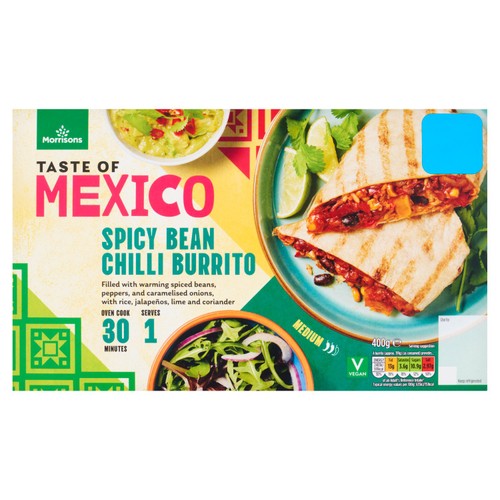 Morrisons Spicy Bean Chilli Burrito