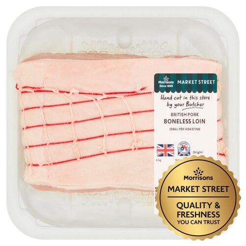 Market Street British Pork Loin/ Boneless Joint