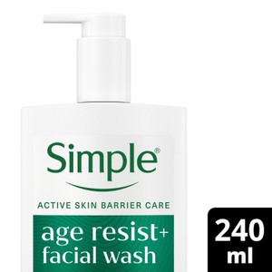 Simple Facial Cleanser Age Resist+ 240 ml