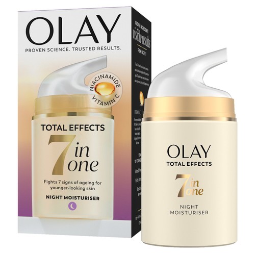 Olay Total Effects 7 In One Night Moisturiser Cream 50ml