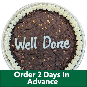 FTO Giant 10" Triple Chocolate Cookie Well Done (Serves 10)