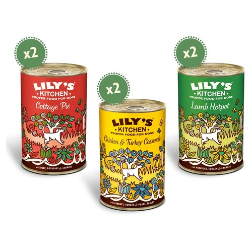 Lily's Kitchen Classic Wet Food Multipack 6 x 400g