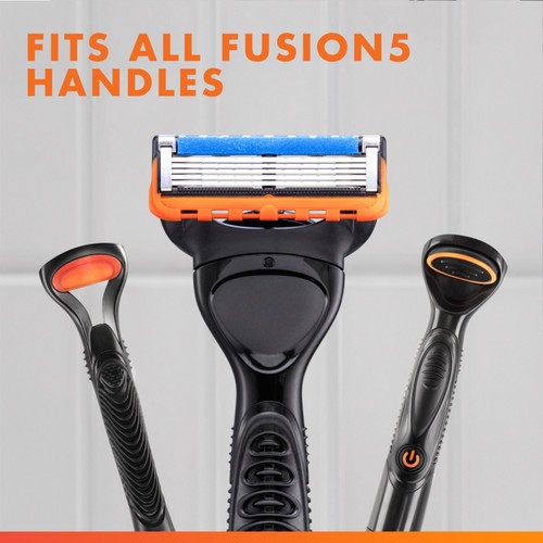 Gillette Fusion 5 Power Razors For Men 4 Refill Razor Blades