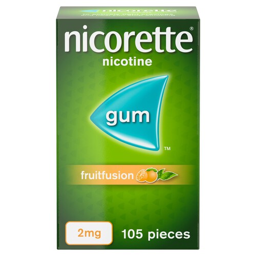 Nicorette Fruit Fusion Gum 2 Mg  