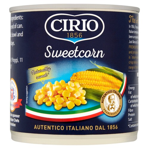 Cirio Naturally Sweetcorn 