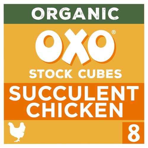 Oxo 8 Organic Chicken Stock Cubes