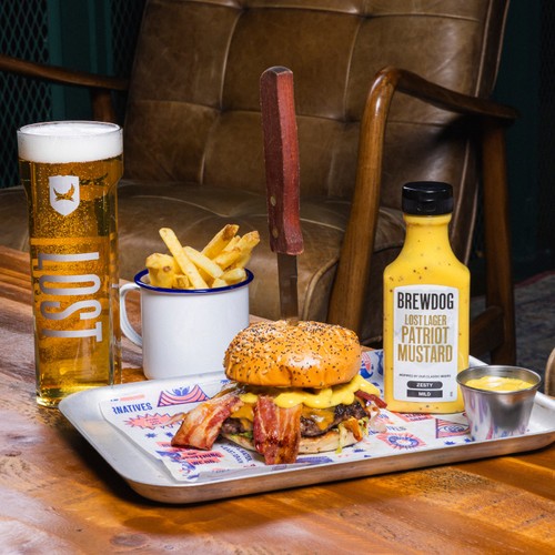 BrewDog Lost Lager Patriot Mustard 240ml