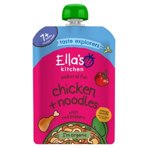 Ella's Kitchen Organic Chicken & Rice Casserole Baby Food Pouch 7+ Months 130g