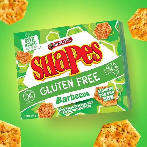 Shapes Gluten Free BBQ 110g