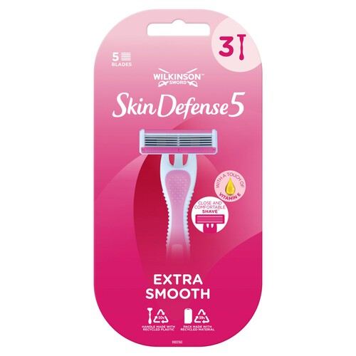 Wilkinson Sword Skin Defense 5 Blade Razor