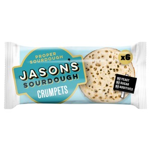 Jason's Sourdough Crumpets 380g