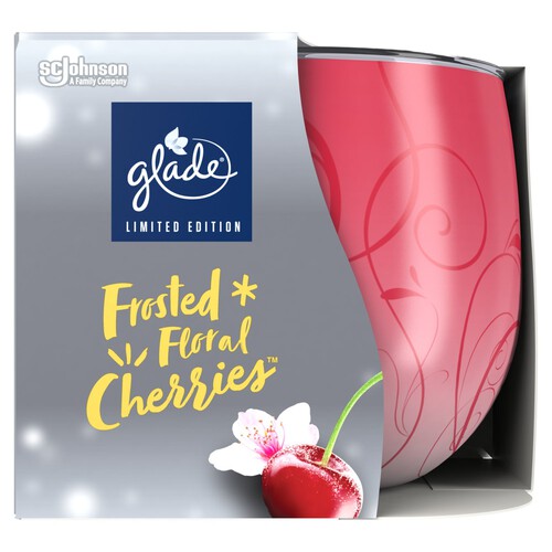 Glade Candle Frosted Floral Cherries