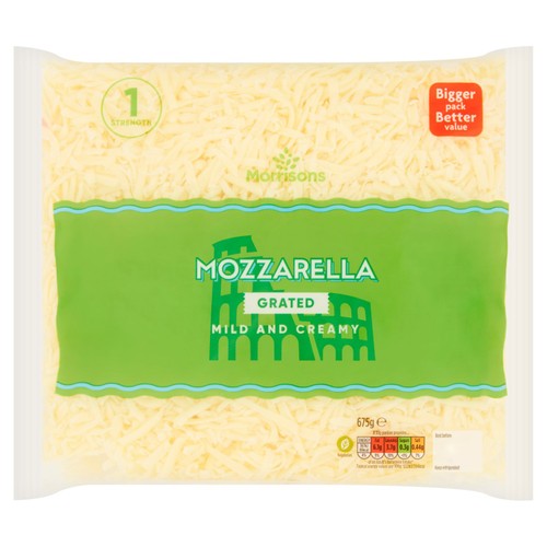 Morrisons Grated Mozzarella