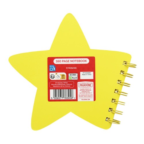 Super Mario Star Notebook