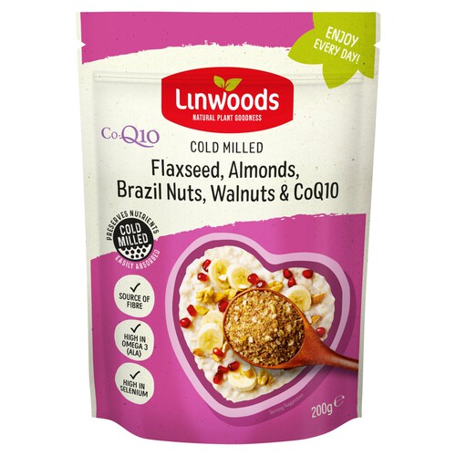 Linwoods Flaxseed, Almonds, Brazil Nuts, Walnuts & Co-Enzyme Q10 