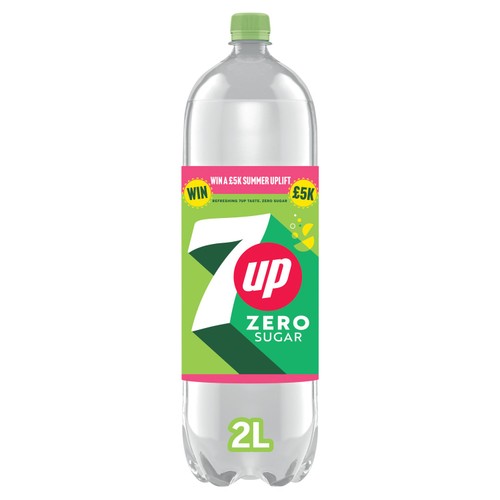 7UP Zero Sugar Lemon & Lime Bottle