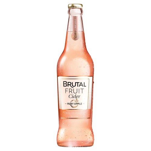 Brutal Fruit Ruby Apple Cider Bottle