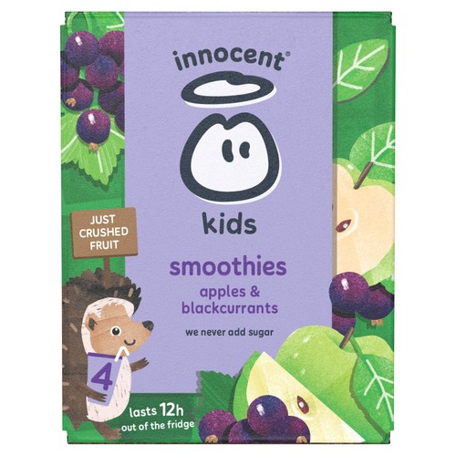 Innocent Kids Smoothies Apples & Blackcurrants 
