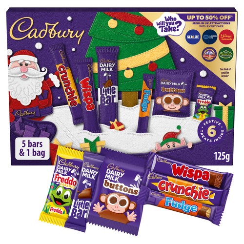 Cadbury Chocolate Selection Box 125g