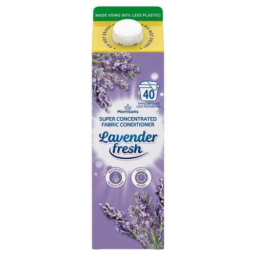 Morrisons Lavender Fresh Fabric Conditioner 40 Washes