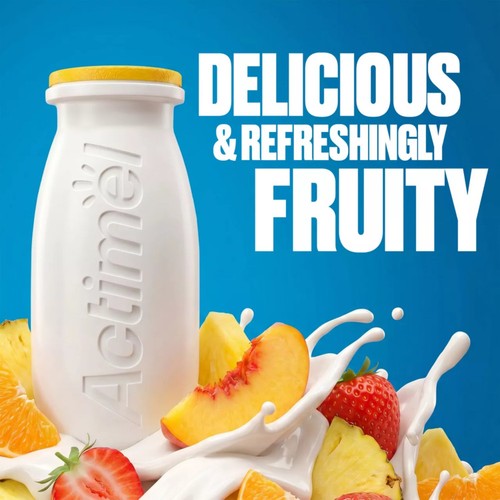 Actimel Multifruit Yogurt Drinks