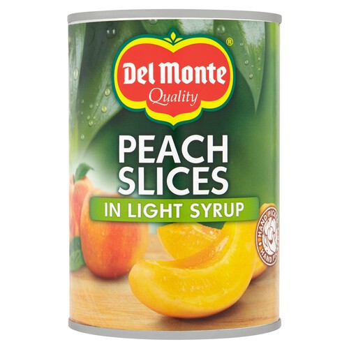 Del Monte Peach Slices In Light Syrup (420g)