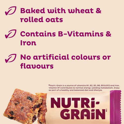 Kellogg's Nutri-Grain Bakes Raisin Snack Bars