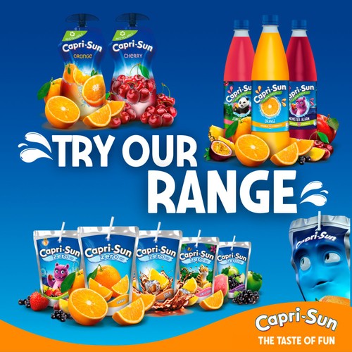 Capri-Sun Tropical 8 x 200ml Kids' Juice Drink