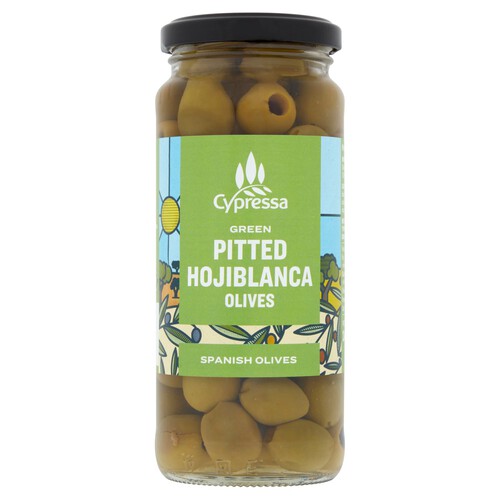 Cypressa Green Pitted Olives 