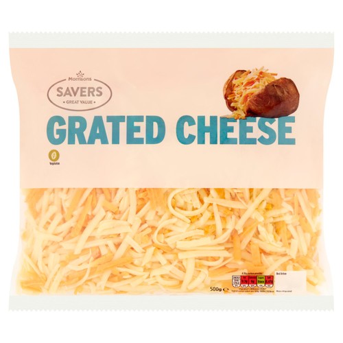 Morrisons savers grated cheese